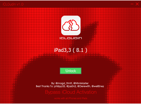 Icloud activation bypass tool version 1.4 download for mac